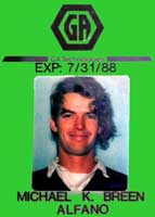 General Atomics employee badge